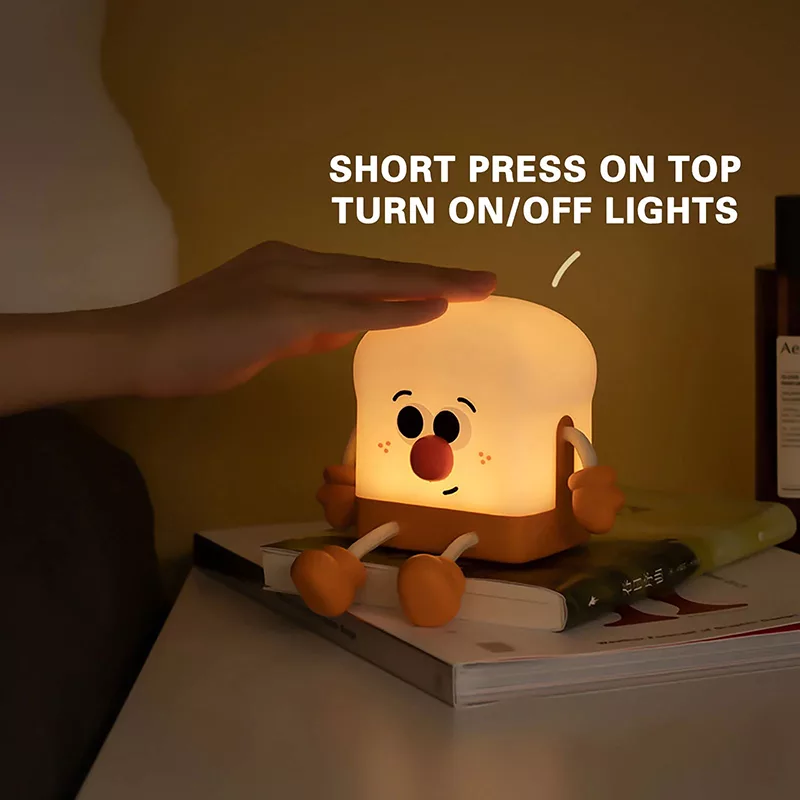 چراغ خواب کودک طرح نان تست کد L49