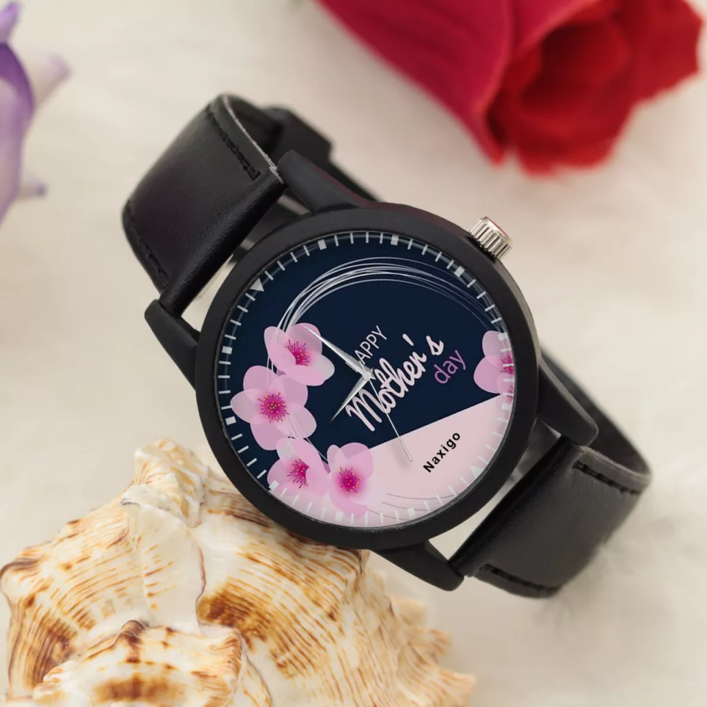 ساعت مچی عقربه ای ناکسیگو مدل روز مادر کد LF12595