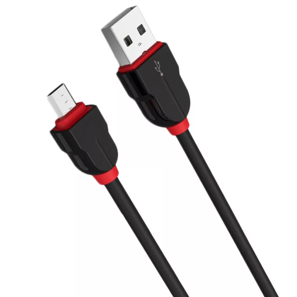کابل تبدیل USB به microUSB الدینیو مدل LS02 طول 2 متر