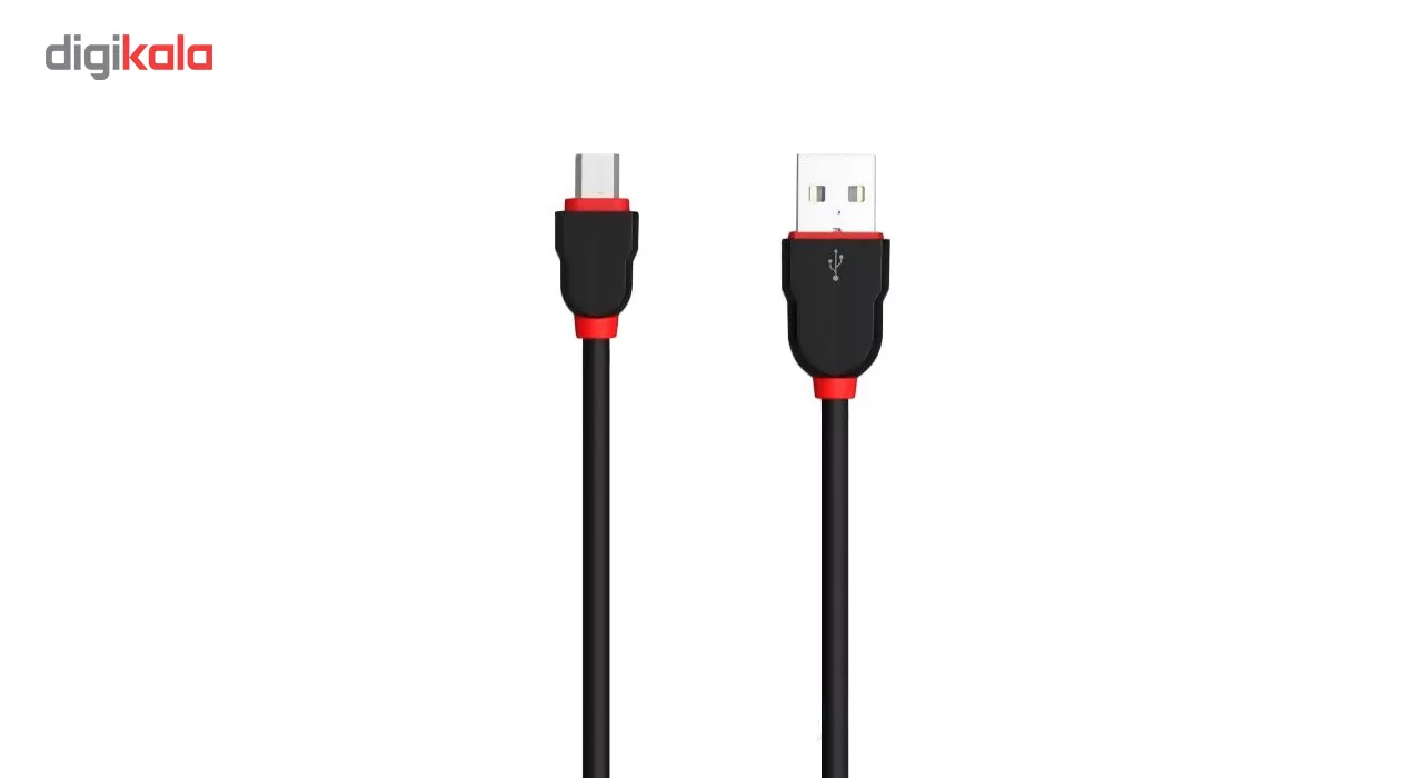 کابل تبدیل USB به microUSB الدینیو مدل LS02 طول 2 متر
