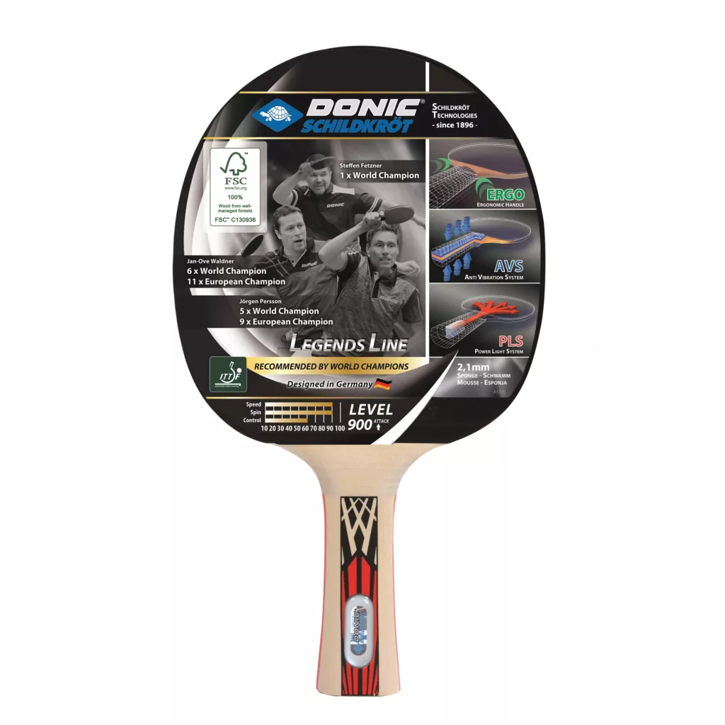 راکت پینگ پنگ دونیک مدل Legends Line 900