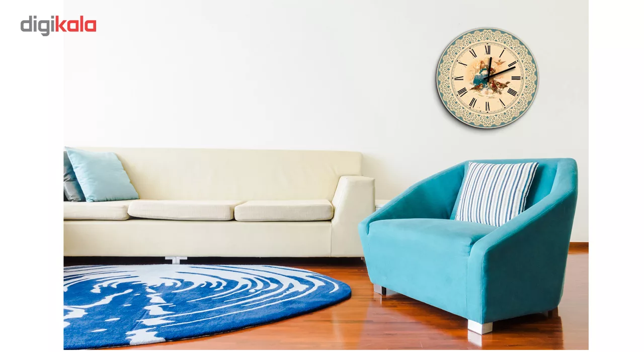 ساعت دیواری پرسناژ مدل C32