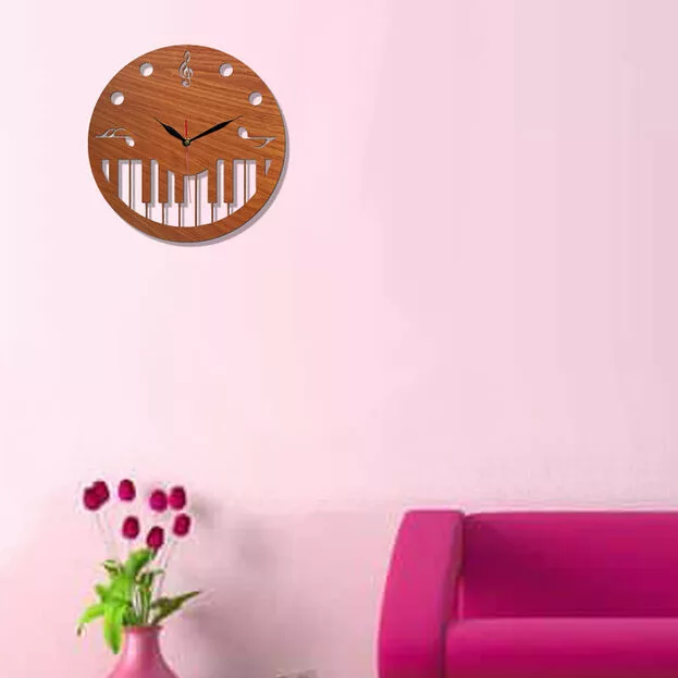 ساعت دیواری مدل پیانو کد C54