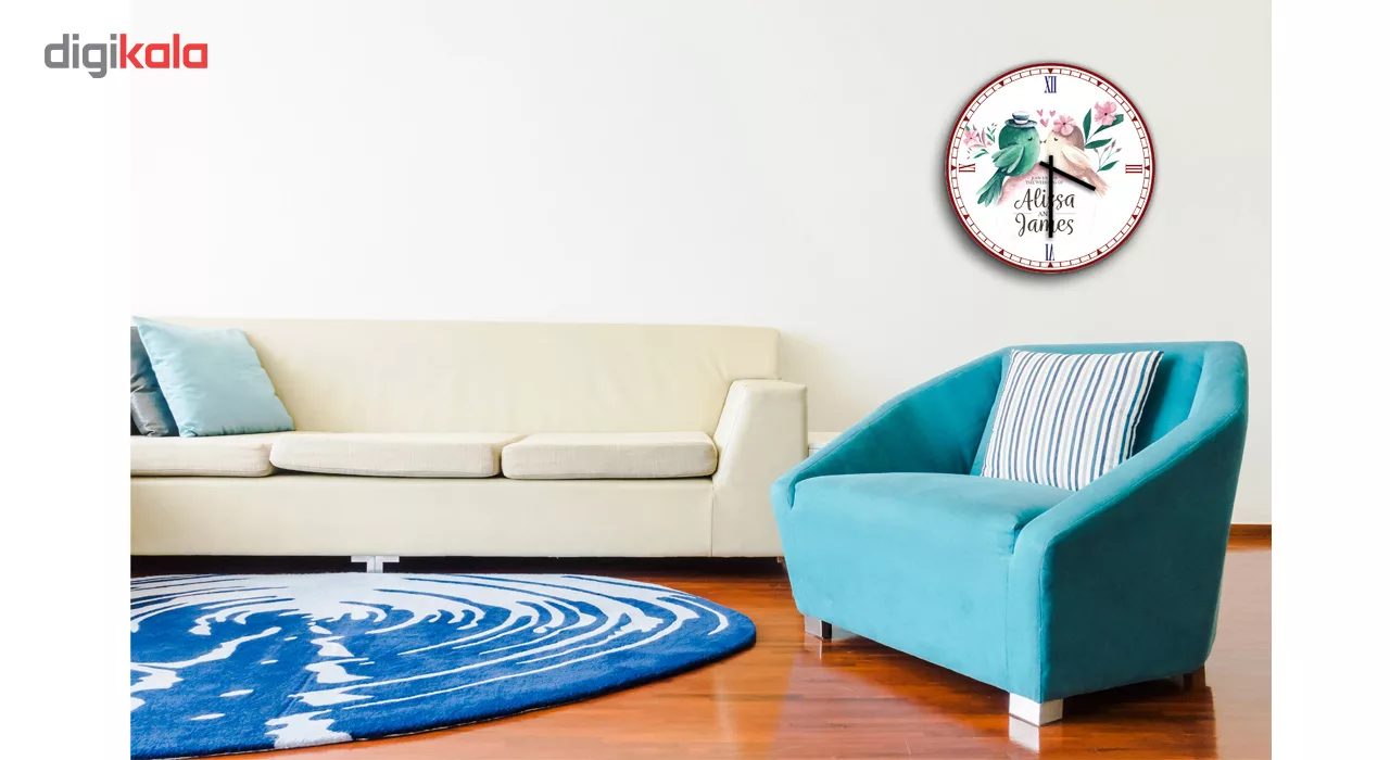 ساعت دیواری پرسناژ مدل C35