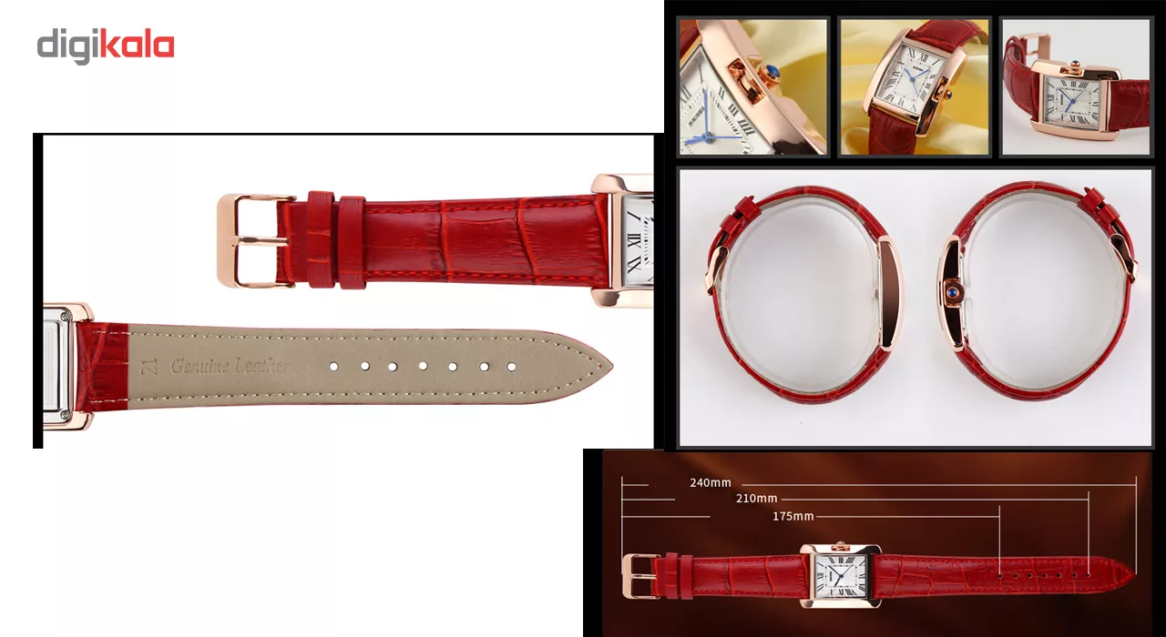 ساعت مچی عقربه ای زنانه اسکمی مدل 1085 کد 01