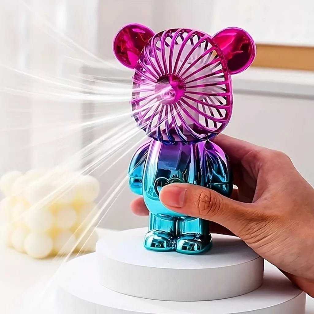 پنکه دستی مدل خرس