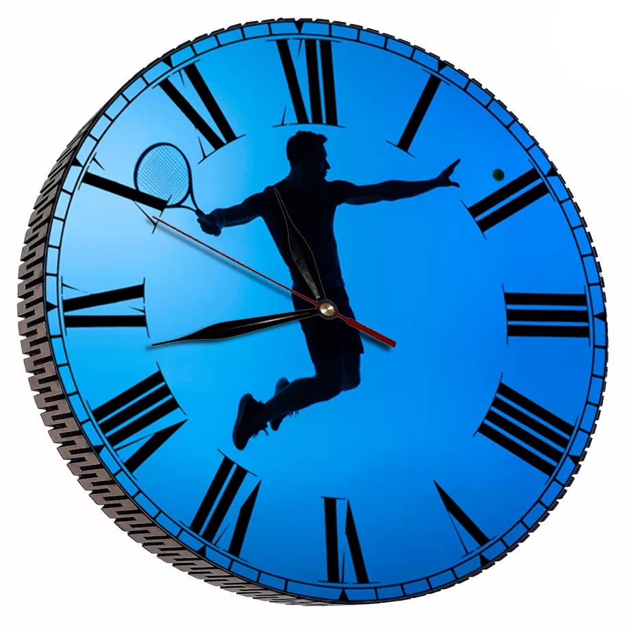 ساعت دیواری مدل بدمینتون