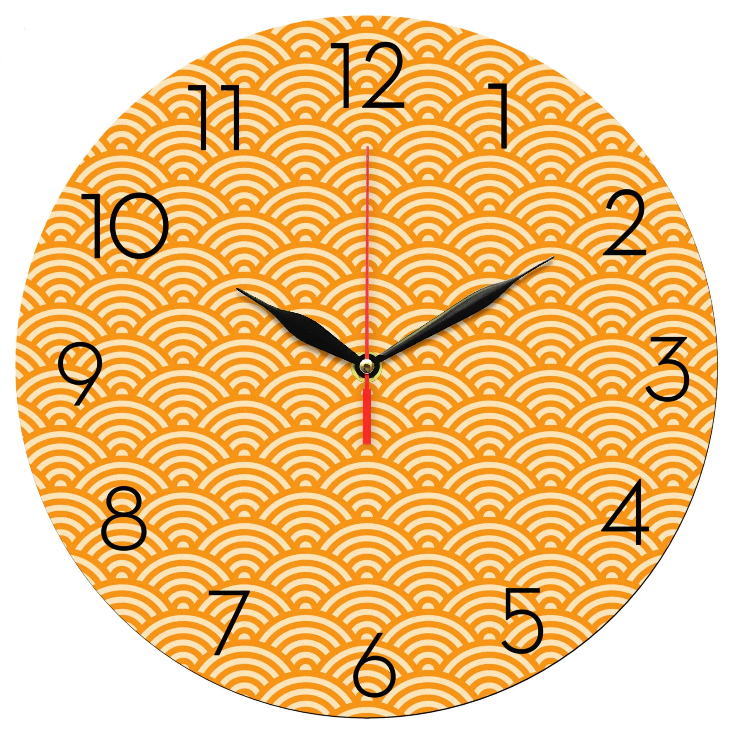 ساعت دیواری مدل 1104 طرح موج