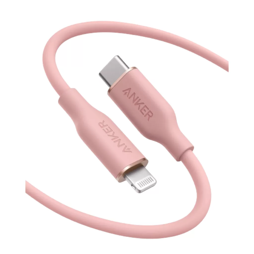 کابل تبدیل USB-C به لایتنینگ انکر مدل 641 طول 1.8 متر