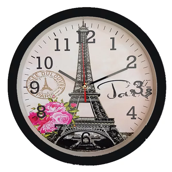 ساعت دیواری مدل برج ایفل کد 40305088