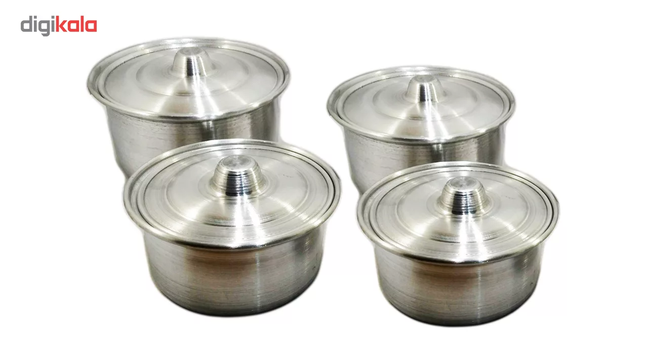 سرویس پخت و پز 8 پارچه براخا مدل 8P ضخیم