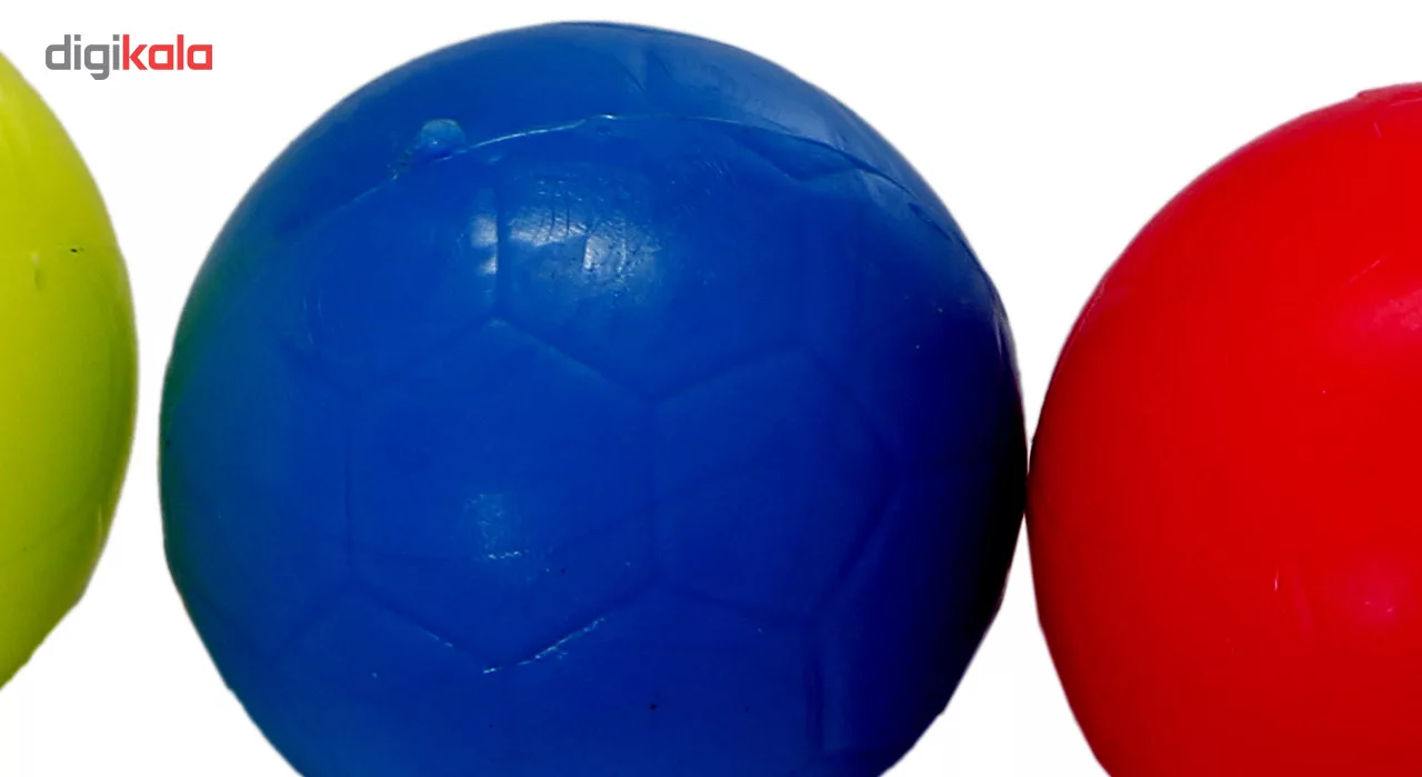توپ فوتبال دستی بسته 4 عددی سایز 3