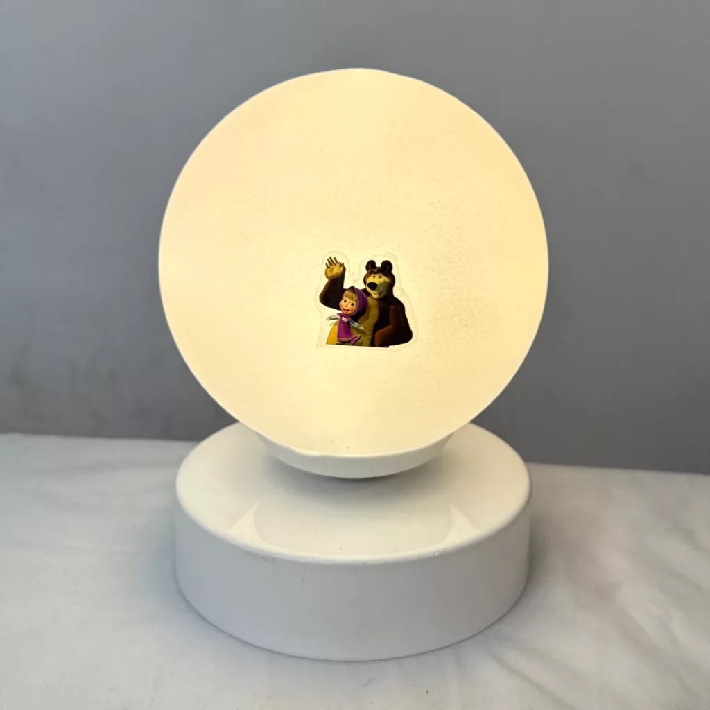 آباژور کودک نورهام مدل ماشا و میشا NHM- MASHA MISHA