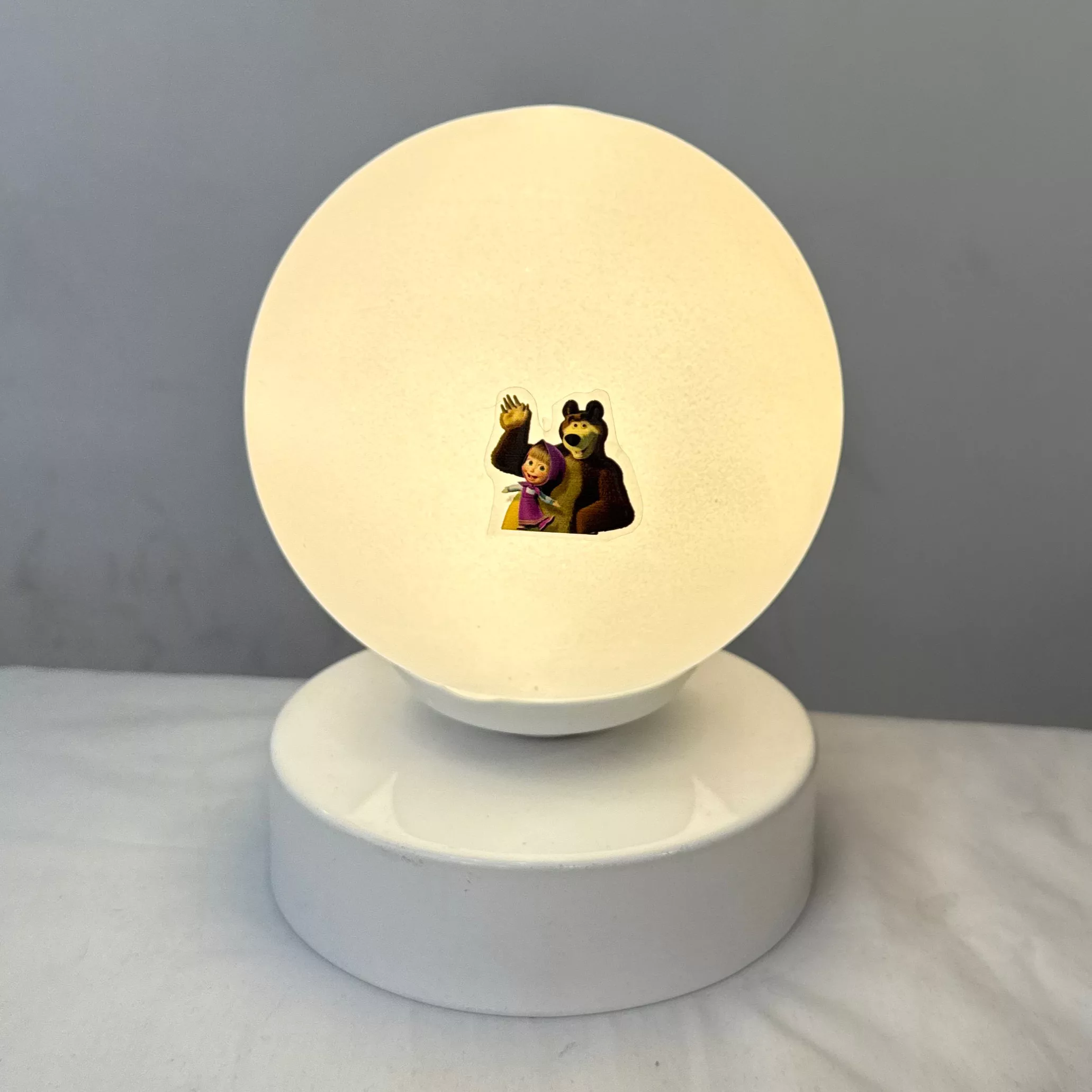 آباژور کودک نورهام مدل ماشا و میشا NHM- MASHA MISHA