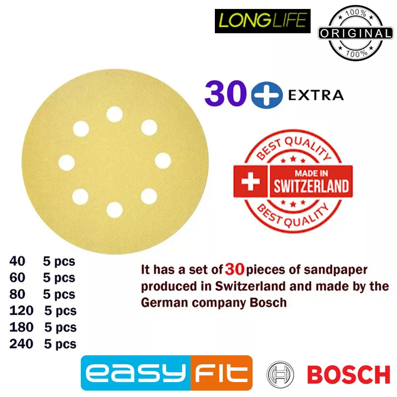 دستگاه سنباده‌زن بوش مدل GEX 125 Pro 30 Extra