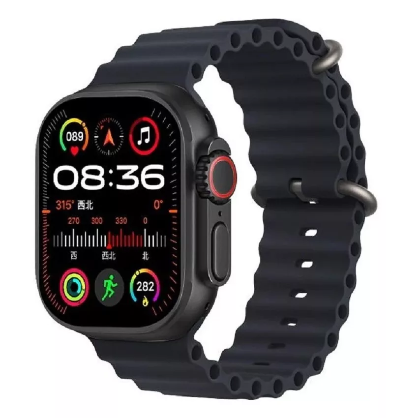 ساعت هوشمند 46 میلی متری مدل SEVEN PLUS IN ONE 1+7ULTRA1 بند سیلیکونی