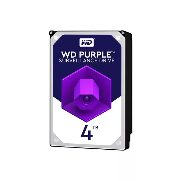 هارددیسک اینترنال وسترن دیجیتال مدل Purple WD40PURZ ظرفیت 4 ترابایت اصلی