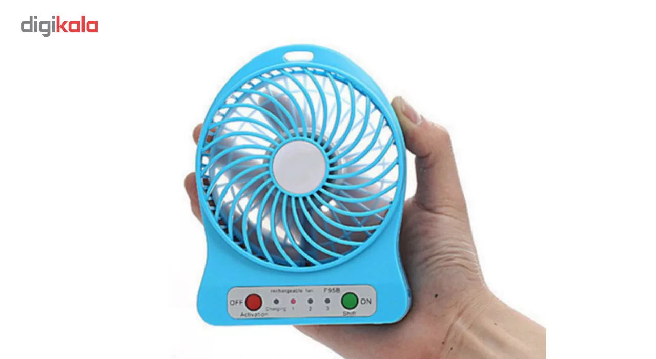پنکه شارژی مدل F002