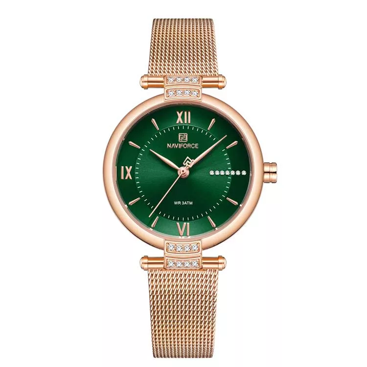 ساعت مچی عقربه ای زنانه نیوی فورس مدل nf5019