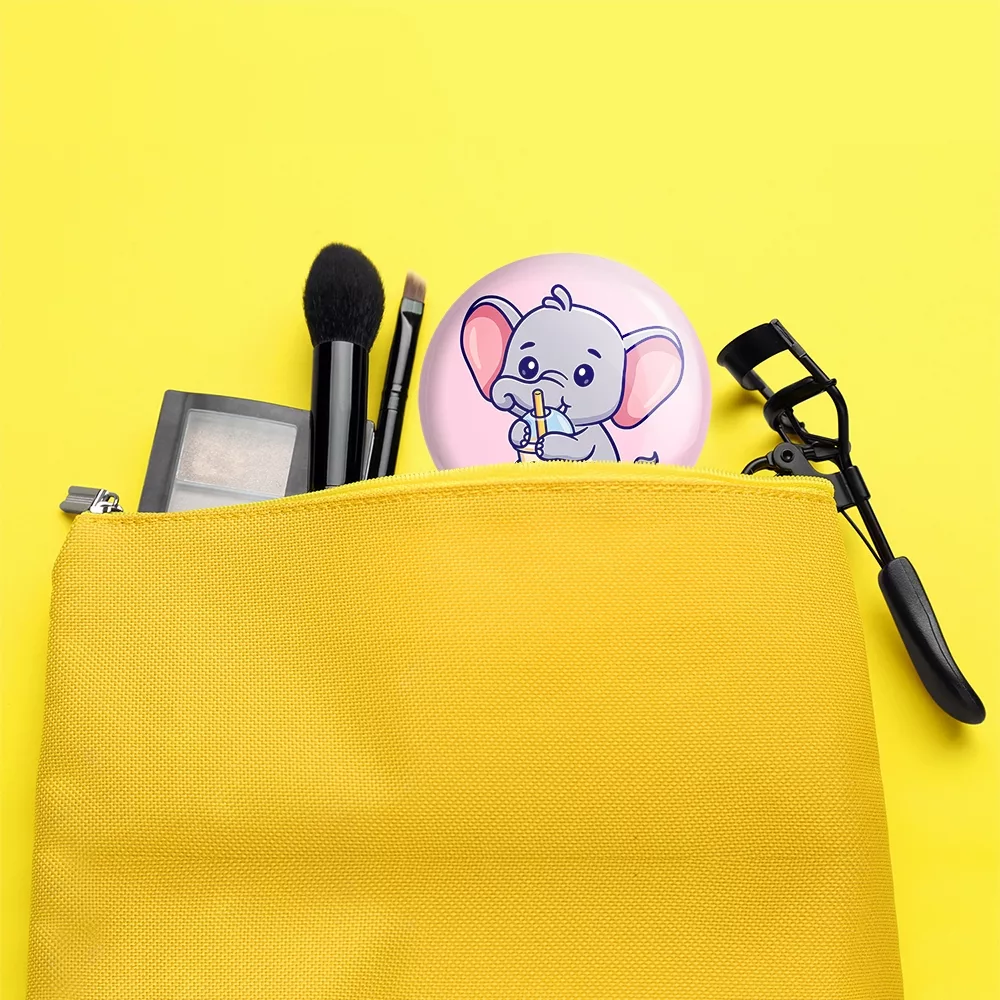 آینه جیبی خندالو مدل فیل کوچولو کد 29485