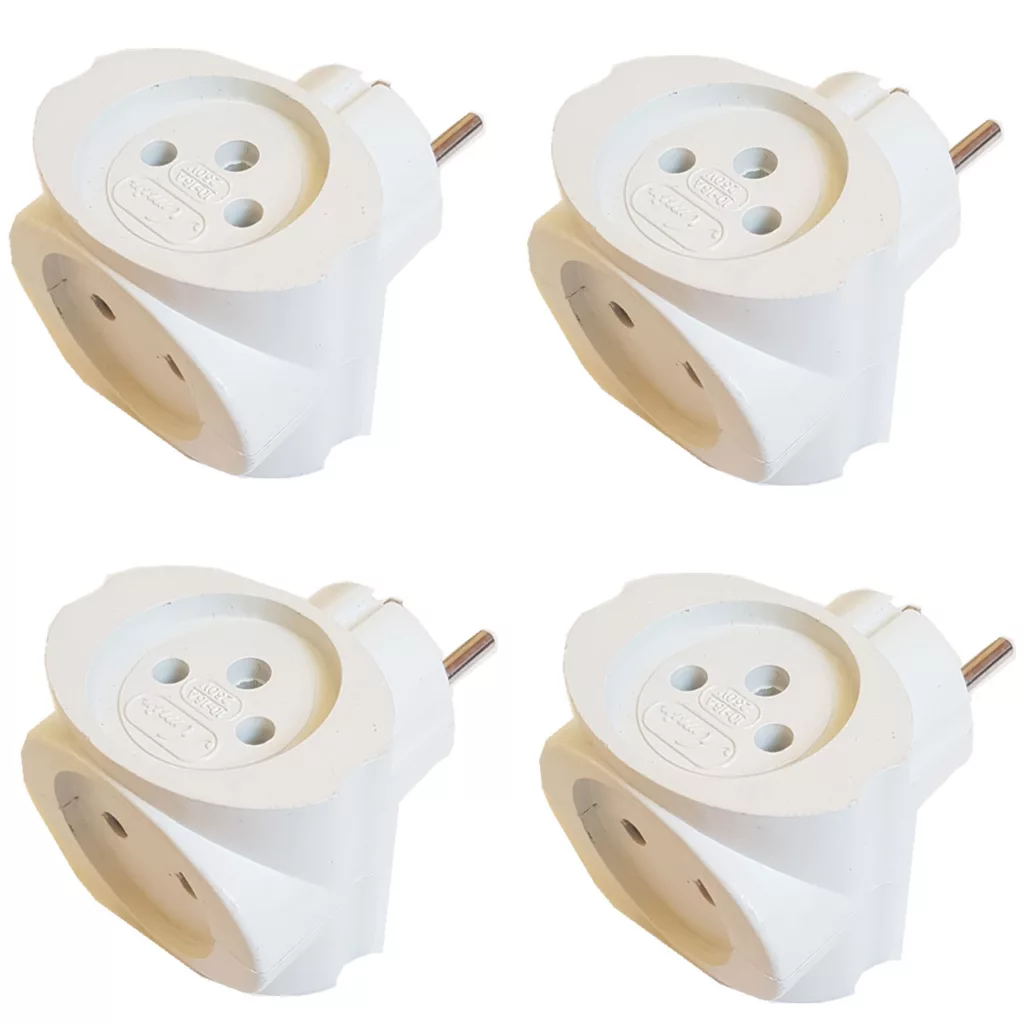 چند راهی برق بسته 4 عددی