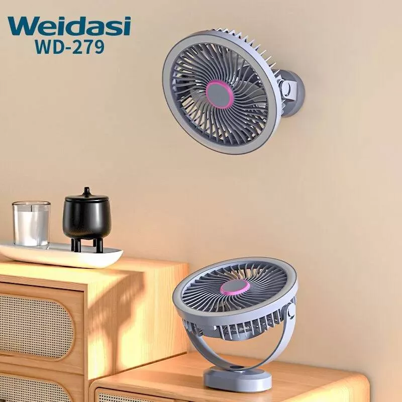 پنکه رومیزی مدل WD-279 ظرفیت 2400 میلی آمپر بر ساعت