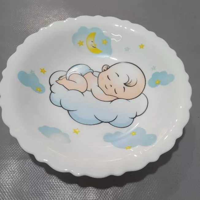 سرویس غذاخوری 5 تکه پارس اپال طرح نی نی کد 781