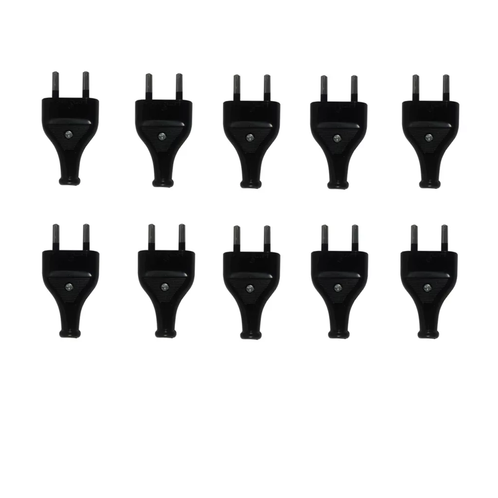 دوشاخه برق الکترو فراز مدل Black بسته 10 عددی