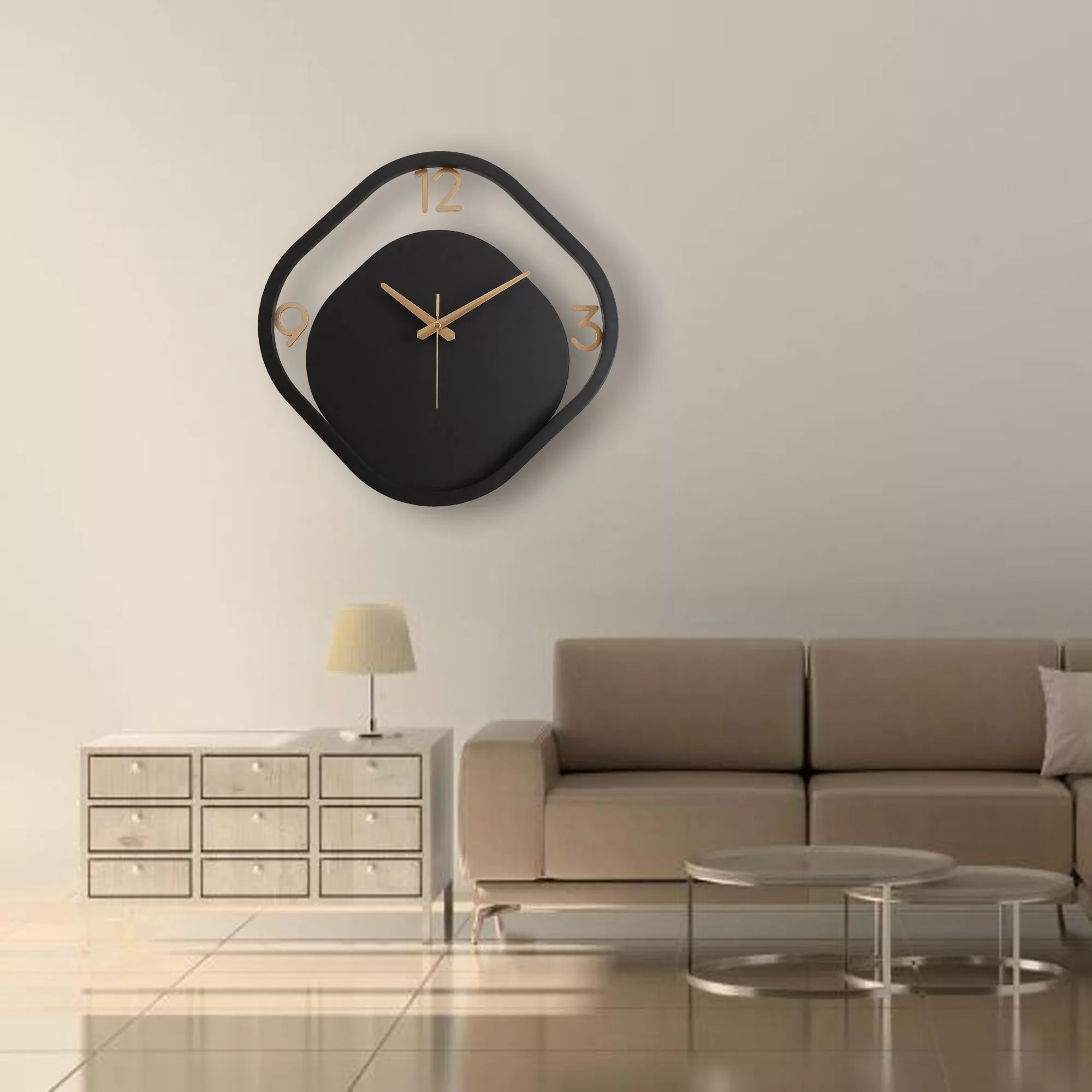 ساعت دیواری کوارتز مدل عطرین 4040