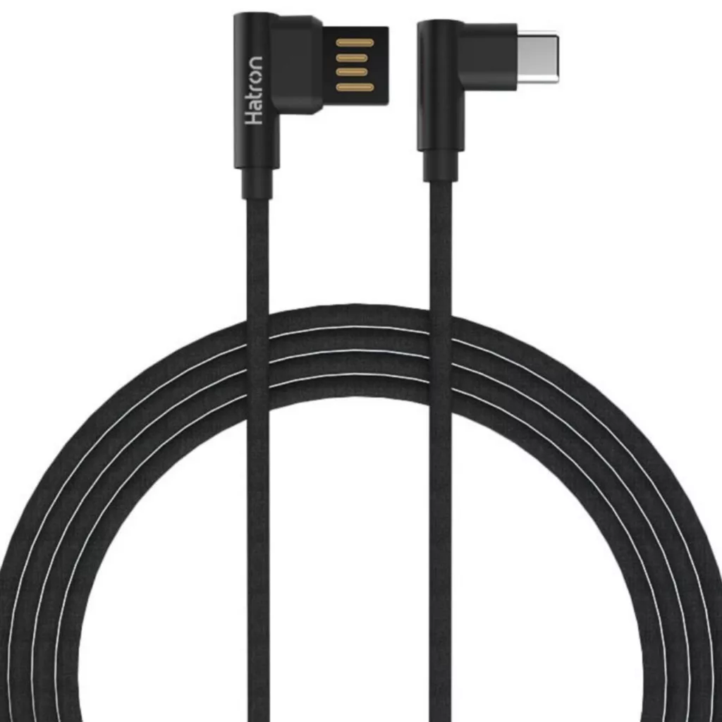 کابل تبدیل USB به USB-C هترون مدل HC180UC طول 1 متر