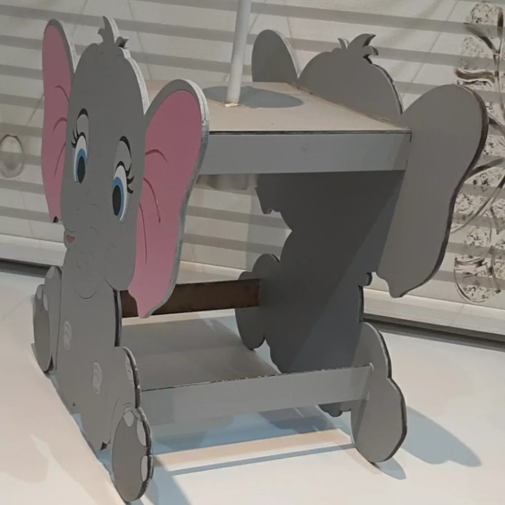 لوستر کودک مدل فیل