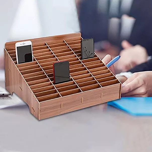 پایه نگهدارنده گوشی موبایل مدل چوبی کد KT66