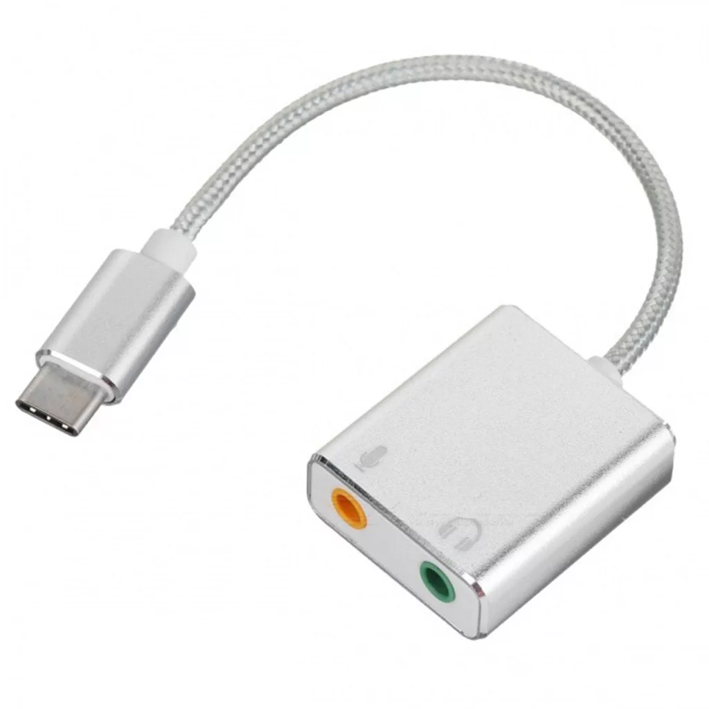 مبدل USB-C به AUX مدل MN