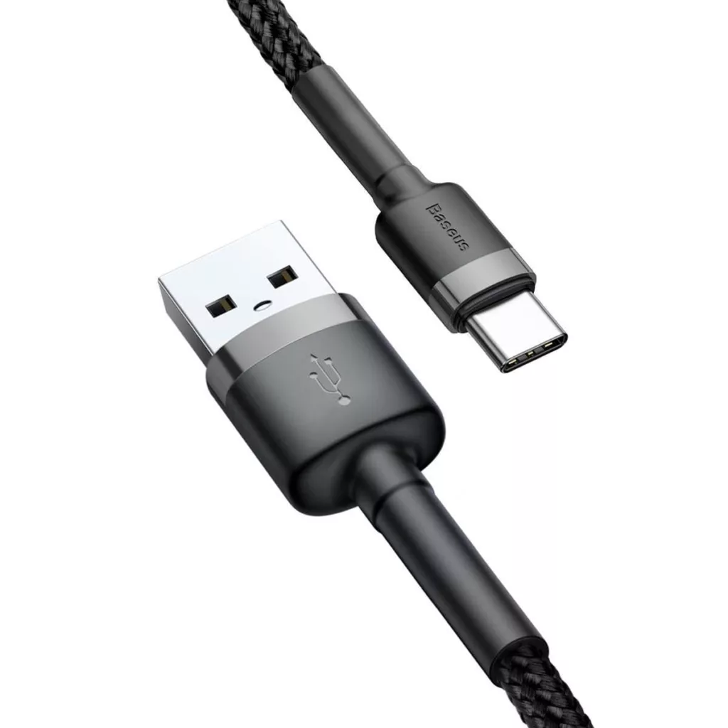 کابل تبدیل USB به USB-C باسئوس مدل CATKLF-U09 Cafule طول 3 متر