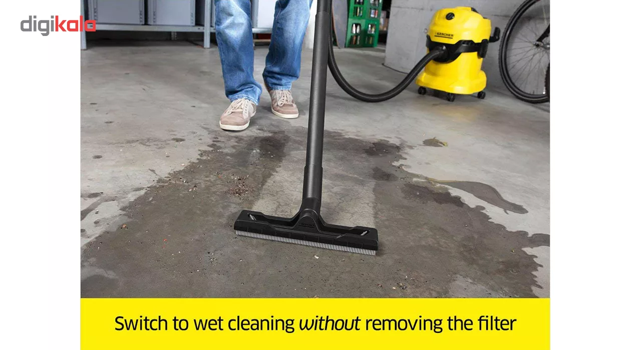 جارو برقی کرشر مدل WD 4