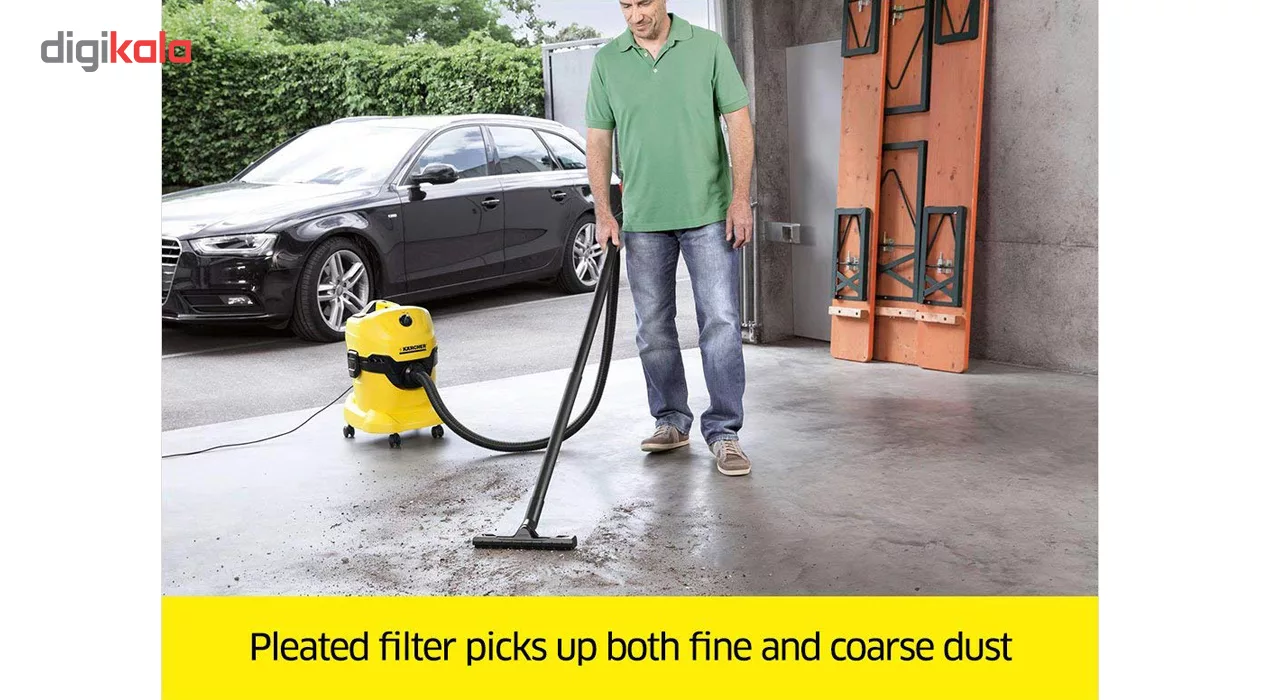 جارو برقی کرشر مدل WD 4