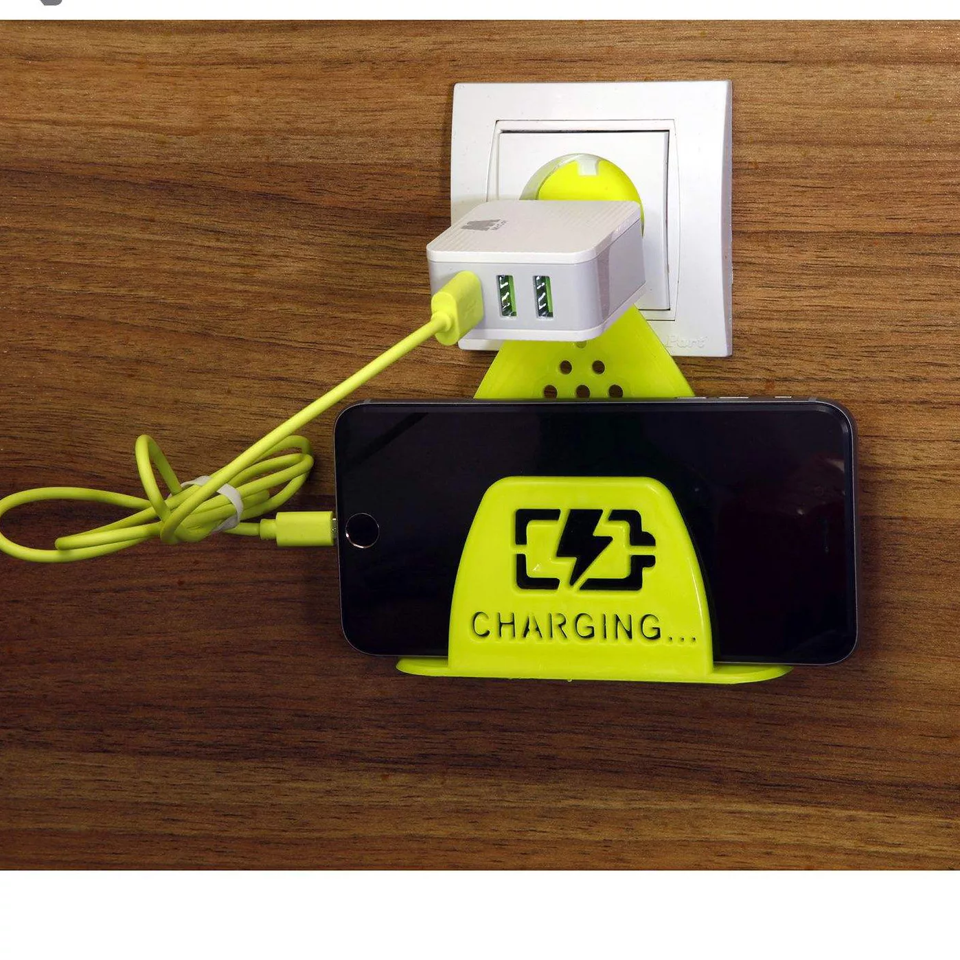 پایه نگهدارنده شارژر گوشی موبایل مدل Hng CHARCHING بسته 20 عددی