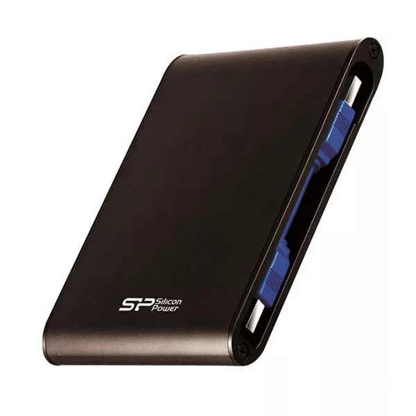 هارد اکسترنال سیلیکون پاور مدل Armor A80 ظرفیت یک ترابایت دارای رابط USB Type-A 3.2