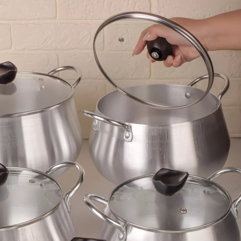 سرویس پخت و پز 10 پارچه مدل نقره کد GH-1403-560