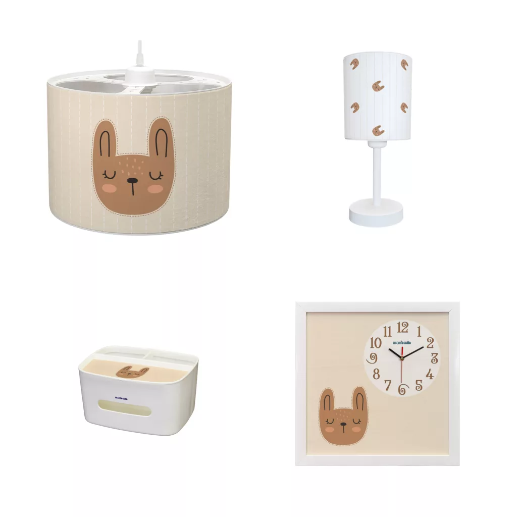 ست لوستر کودک مامز کیوتی مدل PL-97 بسته 4 عددی