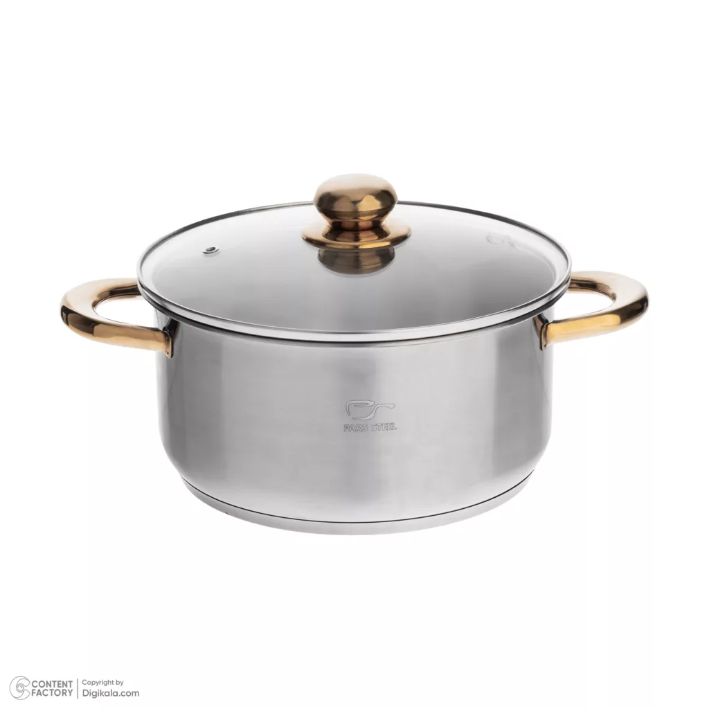 سرویس پخت و پز 8 پارچه پارس استیل مدل 001