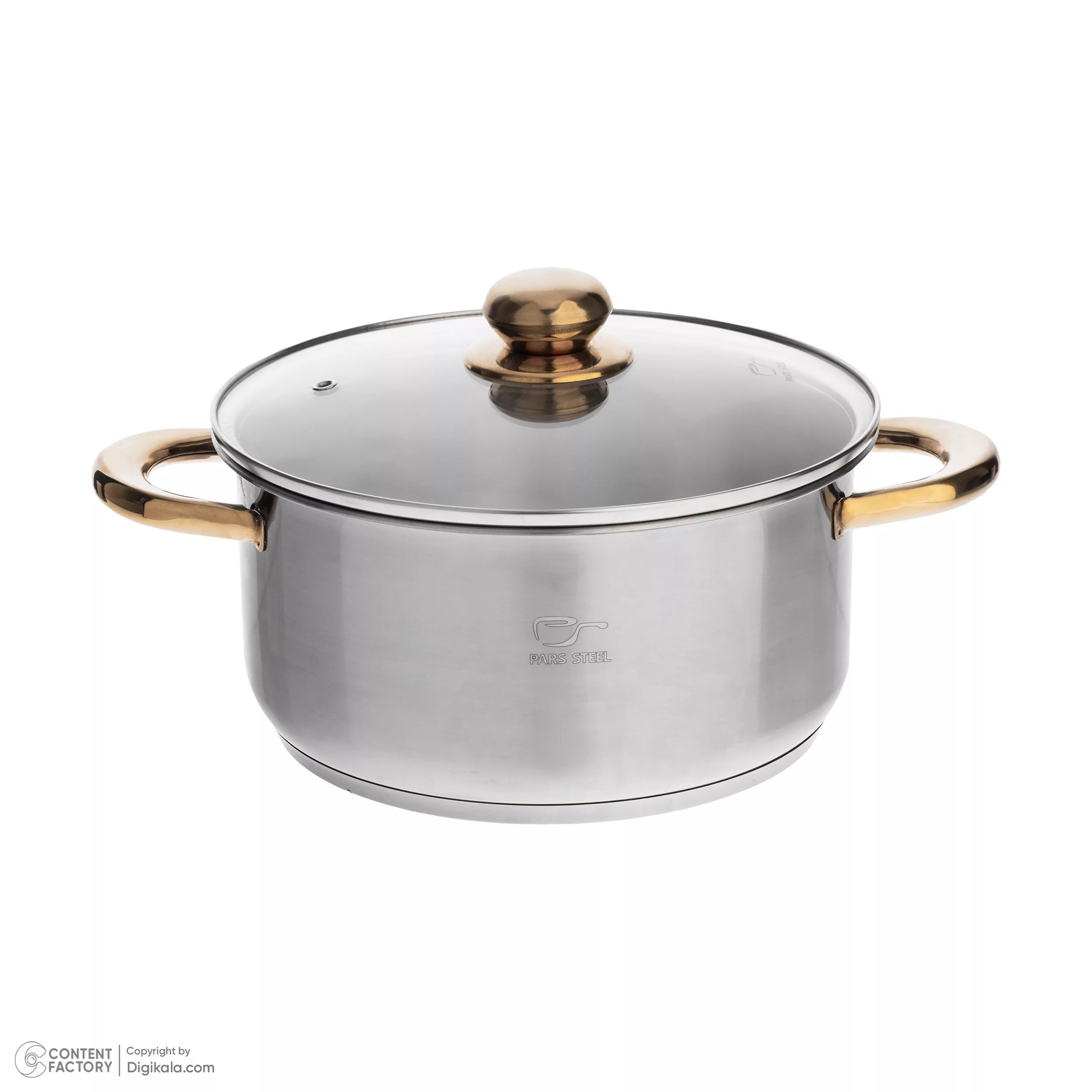 سرویس پخت و پز 8 پارچه پارس استیل مدل 001