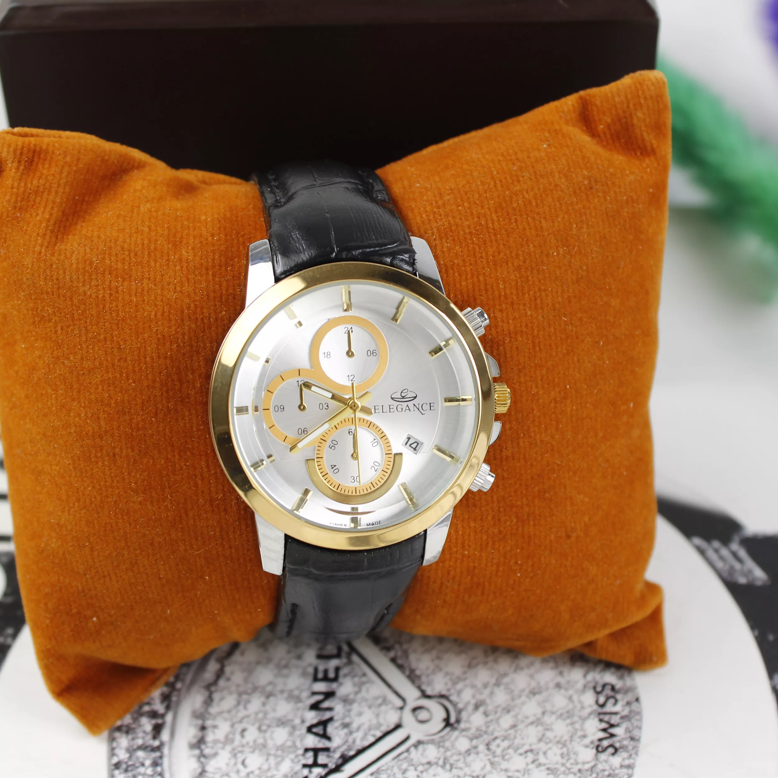 ساعت مچی عقربه‌ای زنانه الگانس مدل EZCHM7070