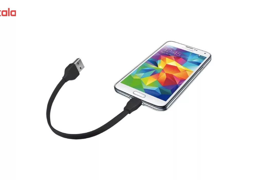 کابل تبدل USB به microUSB مدل PowerBank Cable طول 0.2 متر