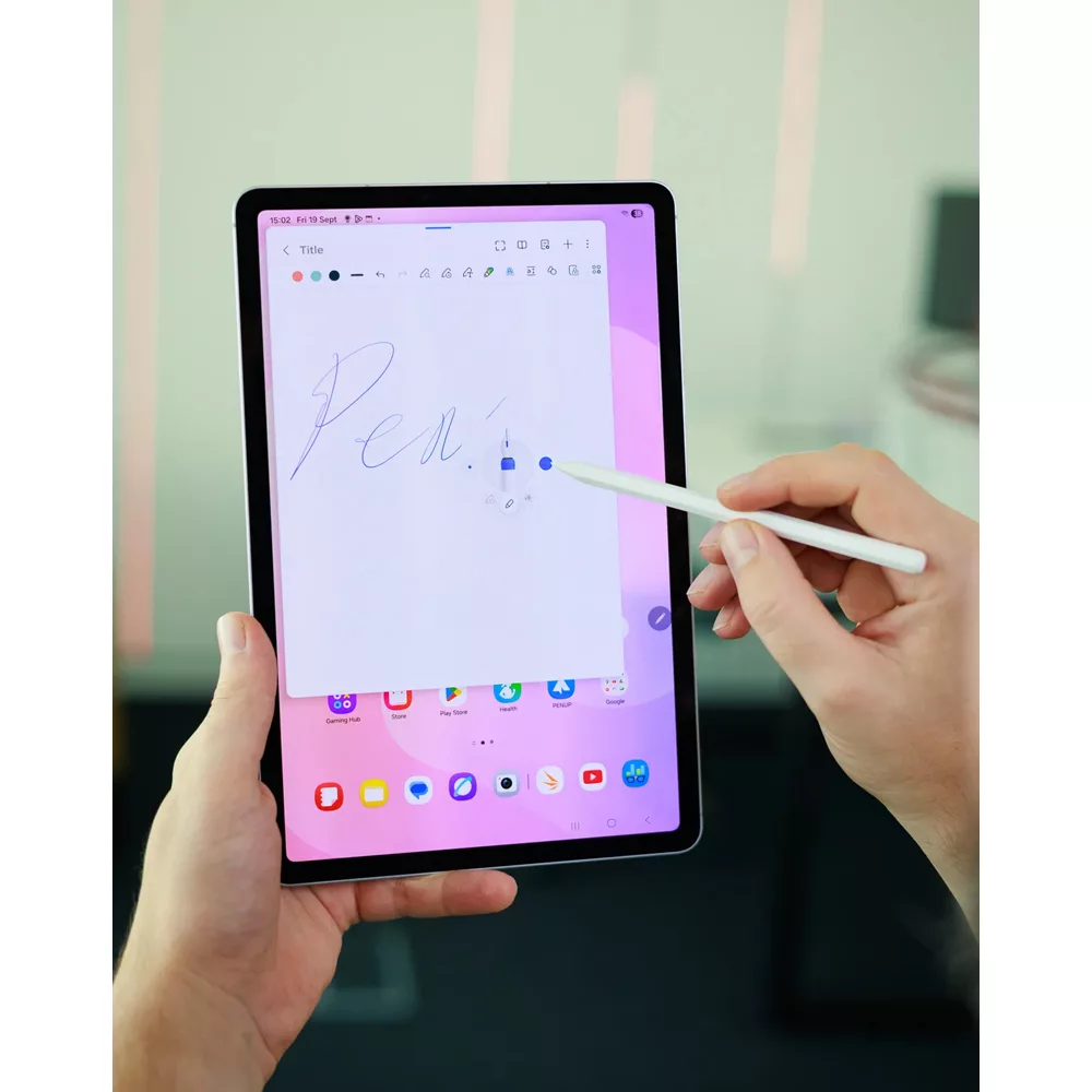 تبلت ۱۱ اینچ سامسونگ مدل Galaxy Tab S11 Wi-Fi ظرفیت 256 گیگابایت و رم 12 گیگابایت، رزولوشن دوربین ۱۳ مگاپیکسل، پشتیبانی از قلم و کیبورد