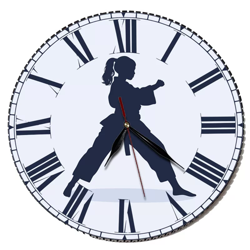 ساعت دیواری مدل دختر ورزشکار