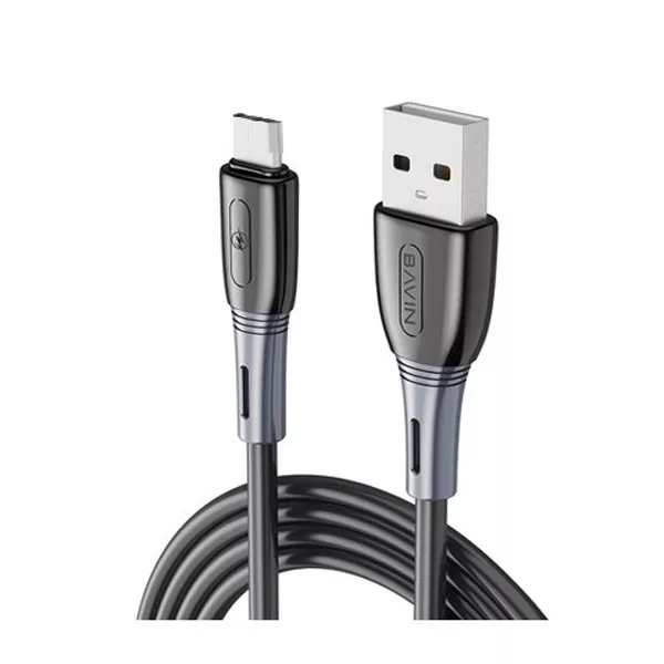 کابل تبدیل USB به microUSB باوین مدل CB-231 طول 1.2 متر