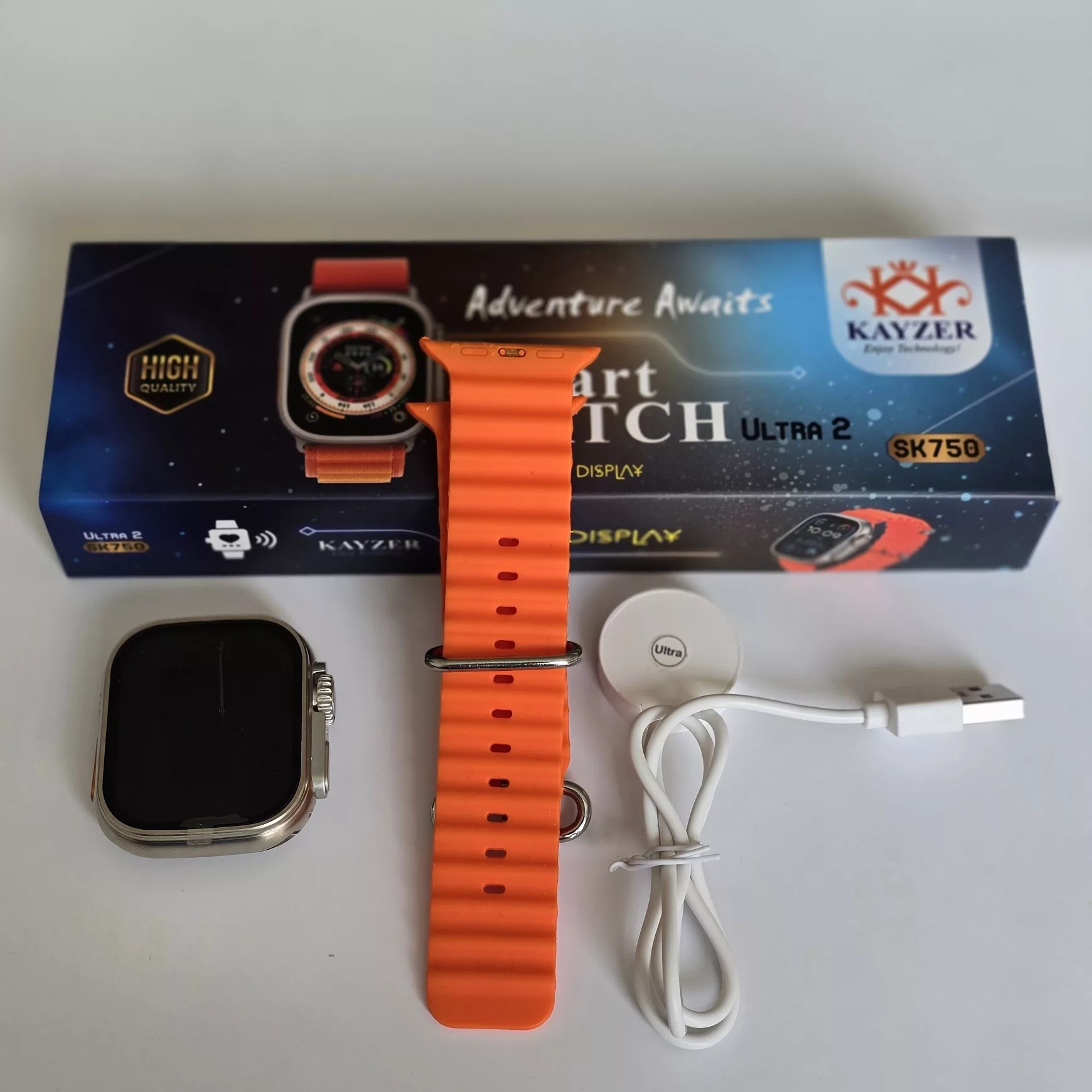 ساعت هوشمند کایزر مدل sk750 ultra2