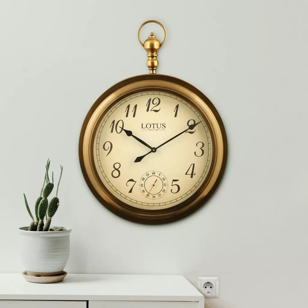 ساعت دیواری لوتوس مدل 4031-JOLIET-ANTIQUE
