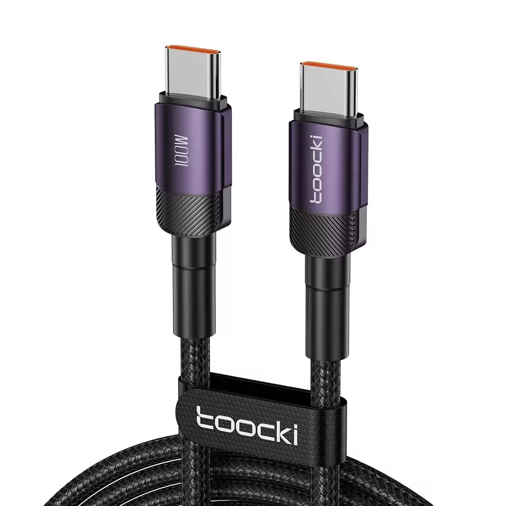 کابل تبدیل USB-C توکی مدل 100W TQ-X12 طول 1 متر